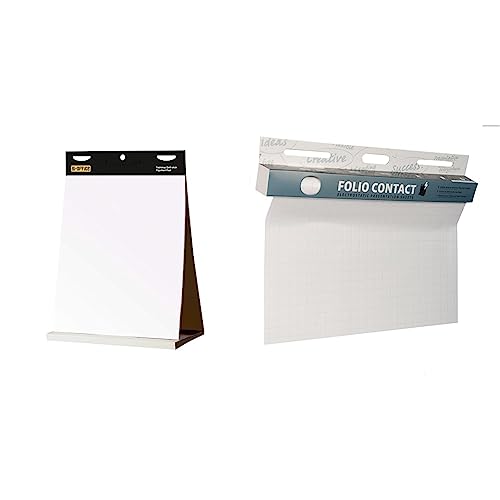Bi-Office Tischaufsteller Flipchartblock & Folio Contact Flipchart: die patentierte elektrostatische Flipchartfolie - haftet ohne Hilfsmittel auf nahezu allen Oberflächen Bi-Office Tischaufsteller Flipchartblock & Folio Contact Flipchart: die patentierte elektrostatische Flipchartfolie - haftet ohne Hilfsmittel auf nahezu allen Oberflächen von Bi-Office