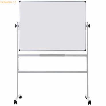 Bi-Office Whiteboard mobil drehbar magnetisch 120x90cm von Bi-Office