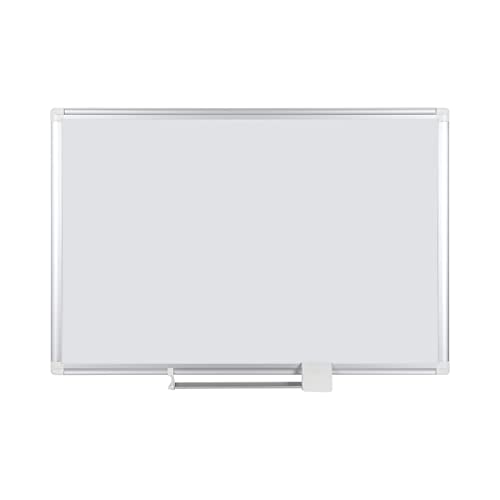 Bi-Office magnetisches Whiteboard New Generation, Trocken Abwischbar, Mit Aluminiumrahmen, Magnettafel, Memoboard, Lackierte Stahloberfläche, 120 x 90 cm von Bi-Office