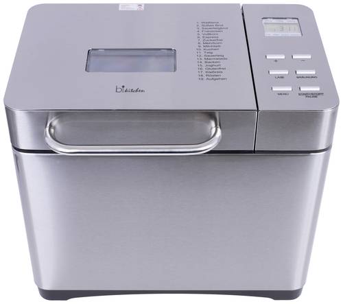 BiKitchen bake 501 Brotbackautomat mit Messbecher, mit Display Inox BiKitchen bake 501 Brotbackautomat mit Messbecher, mit Display Inox von BiKitchen