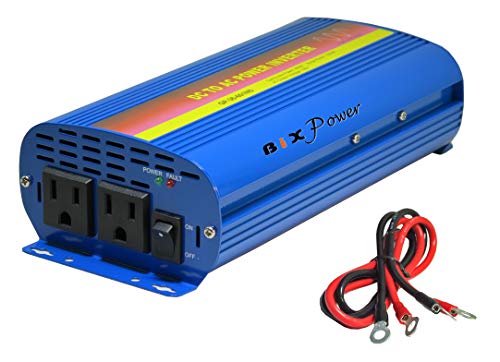 BiXPower 36 V (29 V ~ 45 V) DC auf 110 V AC 600 W Spannungswandler, reiner Sinus-Wechselrichter von BiXPower