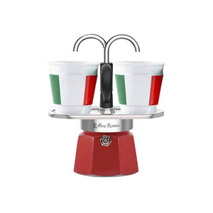 BIALETTI Mini Italia Espressokocher rot, 2 Tassen BIALETTI Mini Italia Espressokocher rot, 2 Tassen von Bialetti