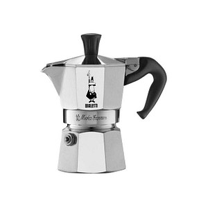 BIALETTI Moka Express 1 Espressokocher silber, 1 Tasse von Bialetti