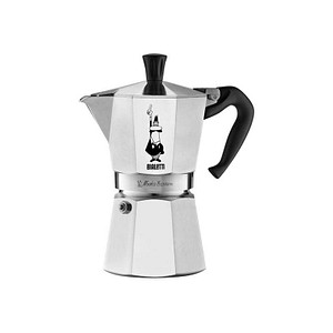 BIALETTI Moka Express 6 Espressokocher silber, 6 Tassen von Bialetti