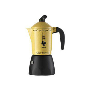 BIALETTI Orzo Express Espressokocher gelb, 2 Tassen von Bialetti