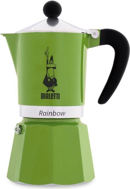 Bialetti Espressokocher Rainbow 3 Tassen grün (4972) von Bialetti