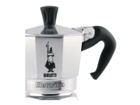 Bialetti Moka Elettrika, Elektrische Espressokanne, 0,09 l, Gemahlener Kaffee, Aluminium, Schwarz von Bialetti