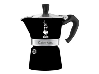 Bialetti Moka Express, Mokka-Kanne, Schwarz, Aluminium, 6 Tassen, CE, 1 Stück(e) von Bialetti