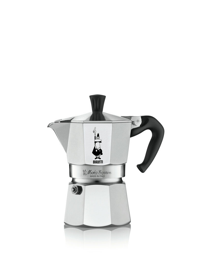 Bialetti Moka Express Mokka-Kanne 0,23 l Aluminium Bialetti Moka Express Mokka-Kanne 0,23 l Aluminium von Bialetti