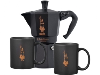 MOKA BLACK STAR EDITION 6 KOP INKL 2 KRUS von Bialetti