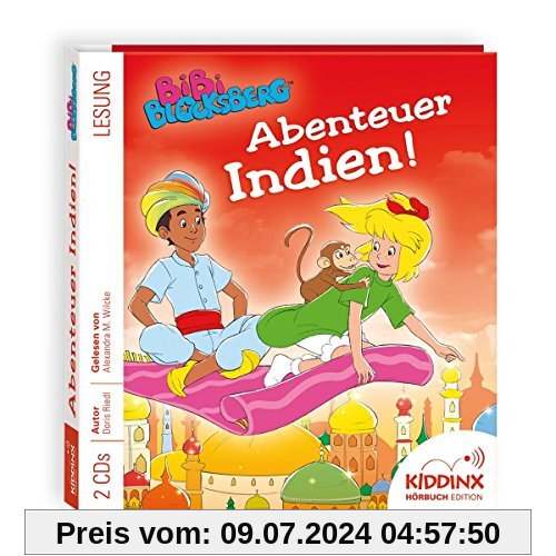 Bibi Blocksberg Hörbuch - Abenteuer Indien von Bibi Blocksberg