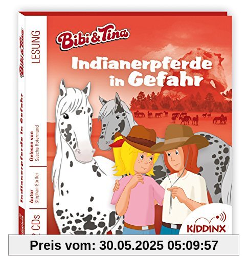 Hörbuch "Indianerpferde in Gefahr" von Bibi und Tina