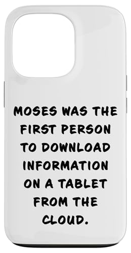 Funny Clean Bible Character Humor – Moses Download Tablet Hülle für iPhone 13 Pro Funny Clean Bible Character Humor – Moses Download Tablet Hülle für iPhone 13 Pro von Bible Character Funny Faith Humor