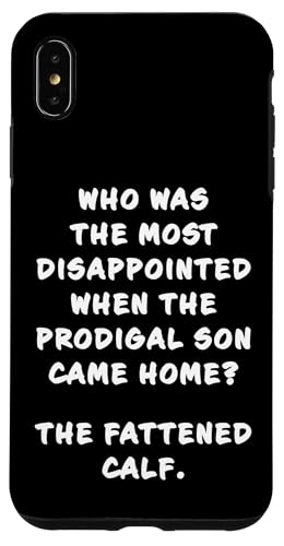 Funny Clean Bible Character Humor – Prodigal Son Disappoints Hülle für iPhone XS Max Funny Clean Bible Character Humor – Prodigal Son Disappoints Hülle für iPhone XS Max von Bible Character Funny Faith Humor
