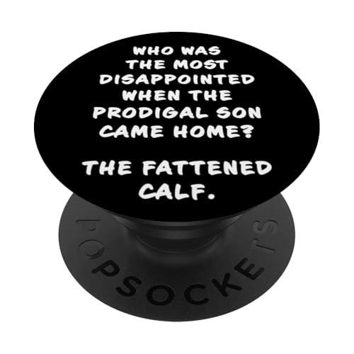Funny Clean Bible Character Humor – Prodigal Son Disappoints PopSockets Klebender PopGrip Funny Clean Bible Character Humor – Prodigal Son Disappoints PopSockets Klebender PopGrip von Bible Character Funny Faith Humor