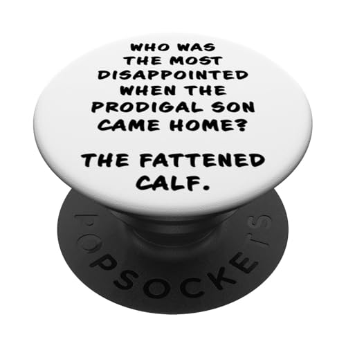 Funny Clean Bible Character Humor – Prodigal Son Disappoints PopSockets Klebender PopGrip Funny Clean Bible Character Humor – Prodigal Son Disappoints PopSockets Klebender PopGrip von Bible Character Funny Faith Humor