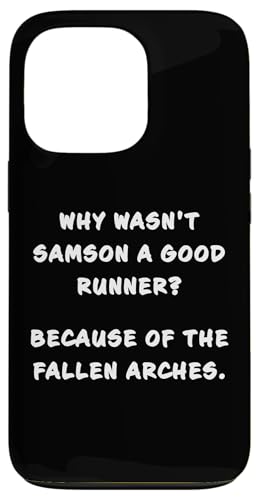 Funny Clean Bible Character Humor – Samson Arches Joke Hülle für iPhone 13 Pro Funny Clean Bible Character Humor – Samson Arches Joke Hülle für iPhone 13 Pro von Bible Character Funny Faith Humor