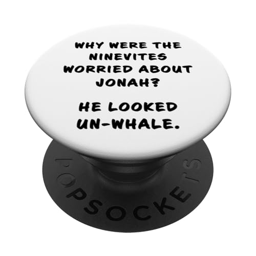 Funny Clean Bible Character Humor – The Ninevites & Jonah PopSockets Klebender PopGrip Funny Clean Bible Character Humor – The Ninevites & Jonah PopSockets Klebender PopGrip von Bible Character Funny Faith Humor