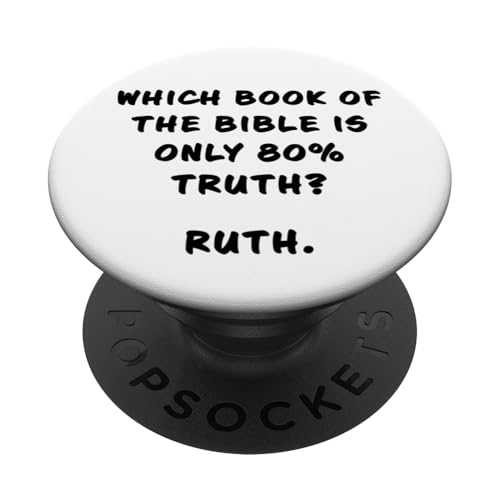 Funny Clean Bible Character Humor – Which Book of The Bible PopSockets Klebender PopGrip von Bible Character Funny Faith Humor