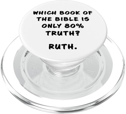 Funny Clean Bible Character Humor – Which Book of The Bible PopSockets PopGrip für MagSafe Funny Clean Bible Character Humor – Which Book of The Bible PopSockets PopGrip für MagSafe von Bible Character Funny Faith Humor