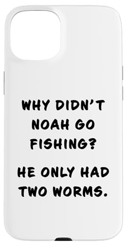 Funny Clean Bible Character Humor – Why Noah Didn't Fish Hülle für iPhone 15 Plus Funny Clean Bible Character Humor – Why Noah Didn't Fish Hülle für iPhone 15 Plus von Bible Character Funny Faith Humor