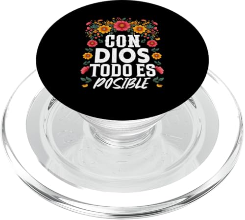 Con Dios Todo Es Posible Christlich-Spanische Religiöse Kirche PopSockets PopGrip für MagSafe Con Dios Todo Es Posible Christlich-Spanische Religiöse Kirche PopSockets PopGrip für MagSafe von Bible Reader Nuns Priests Worship Prayer Pastors