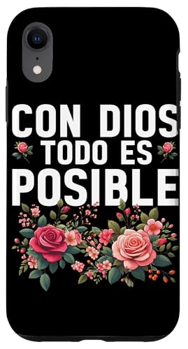 Con Dios Todo Es Posible Christlicher spanischer Anbeter Hülle für iPhone XR Con Dios Todo Es Posible Christlicher spanischer Anbeter Hülle für iPhone XR von Bible Reader Nuns Priests Worship Prayer Pastors