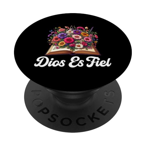 Dios Es Fiel, christlicher spanischer Gläubiger, Anbeter PopSockets Klebender PopGrip Dios Es Fiel, christlicher spanischer Gläubiger, Anbeter PopSockets Klebender PopGrip von Bible Reader Nuns Priests Worship Prayer Pastors
