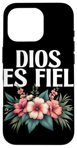 Dios Es Fiel Christian Spanisch Religiöse Katholiken Anbeter Hülle für iPhone 16 Pro von Bible Reader Nuns Priests Worship Prayer Pastors