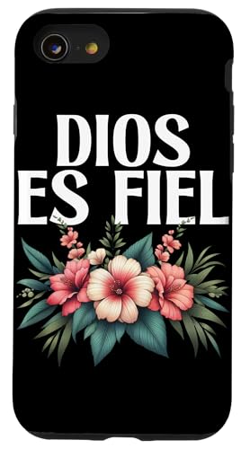 Dios Es Fiel Christian Spanisch Religiöse Katholiken Anbeter Hülle für iPhone SE (2020) / 7 / 8 von Bible Reader Nuns Priests Worship Prayer Pastors
