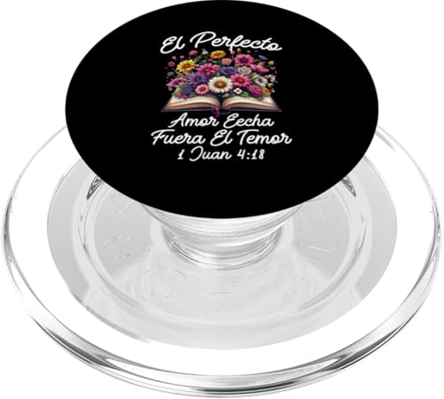 El Perfecto Amor Echa Fuera El Temor Christian Spanisch PopSockets PopGrip für MagSafe El Perfecto Amor Echa Fuera El Temor Christian Spanisch PopSockets PopGrip für MagSafe von Bible Reader Nuns Priests Worship Prayer Pastors