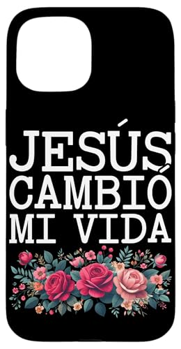 Jesus Cambio Mi Vida Christian Spanisch Religiöser Anbeter Hülle für iPhone 15 Jesus Cambio Mi Vida Christian Spanisch Religiöser Anbeter Hülle für iPhone 15 von Bible Reader Nuns Priests Worship Prayer Pastors
