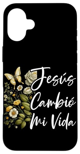 Jesus Cambio Mi Vida Christian Spanisch Religiöser Anbeter Hülle für iPhone 16 Plus Jesus Cambio Mi Vida Christian Spanisch Religiöser Anbeter Hülle für iPhone 16 Plus von Bible Reader Nuns Priests Worship Prayer Pastors