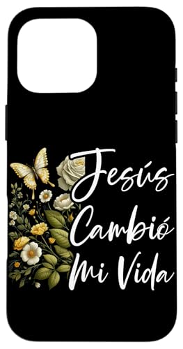 Jesus Cambio Mi Vida Christian Spanisch Religiöser Anbeter Hülle für iPhone 16 Pro Max Jesus Cambio Mi Vida Christian Spanisch Religiöser Anbeter Hülle für iPhone 16 Pro Max von Bible Reader Nuns Priests Worship Prayer Pastors