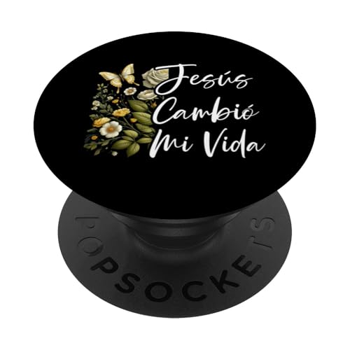 Jesus Cambio Mi Vida Christian Spanisch Religiöser Anbeter PopSockets Klebender PopGrip Jesus Cambio Mi Vida Christian Spanisch Religiöser Anbeter PopSockets Klebender PopGrip von Bible Reader Nuns Priests Worship Prayer Pastors