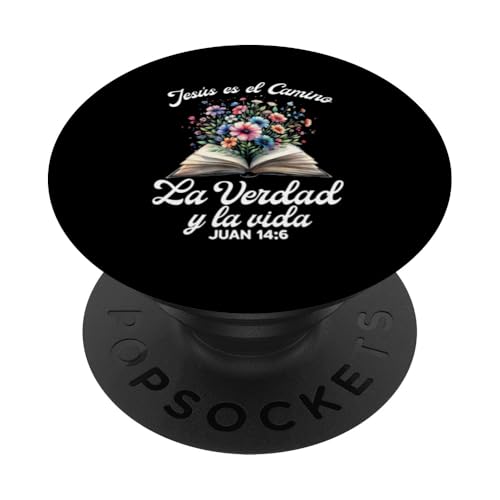 Jesus Es El Camino Christian Spanisch Religiöser Anbeter PopSockets Klebender PopGrip von Bible Reader Nuns Priests Worship Prayer Pastors