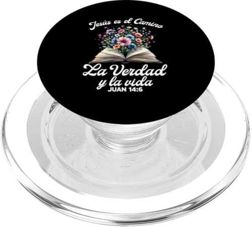Jesus Es El Camino Christian Spanisch Religiöser Anbeter PopSockets PopGrip für MagSafe Jesus Es El Camino Christian Spanisch Religiöser Anbeter PopSockets PopGrip für MagSafe von Bible Reader Nuns Priests Worship Prayer Pastors