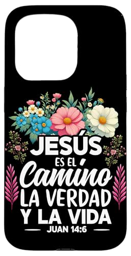 Jesus Es El Camino La Verdad Y La Vida Christian Spanisch Hülle für iPhone 15 Pro Jesus Es El Camino La Verdad Y La Vida Christian Spanisch Hülle für iPhone 15 Pro von Bible Reader Nuns Priests Worship Prayer Pastors
