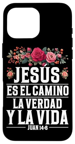 Jesus Es El Camino La Verdad Y La Vida Christian Spanisch Hülle für iPhone 16 Pro Max Jesus Es El Camino La Verdad Y La Vida Christian Spanisch Hülle für iPhone 16 Pro Max von Bible Reader Nuns Priests Worship Prayer Pastors
