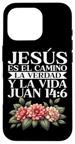 Jesus Es El Camino La Verdad Y La Vida Christian Spanisch Hülle für iPhone 16 Pro Jesus Es El Camino La Verdad Y La Vida Christian Spanisch Hülle für iPhone 16 Pro von Bible Reader Nuns Priests Worship Prayer Pastors