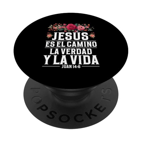 Jesus Es El Camino La Verdad Y La Vida Christian Spanisch PopSockets Klebender PopGrip Jesus Es El Camino La Verdad Y La Vida Christian Spanisch PopSockets Klebender PopGrip von Bible Reader Nuns Priests Worship Prayer Pastors