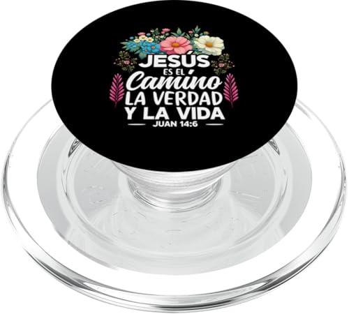 Jesus Es El Camino La Verdad Y La Vida Christian Spanisch PopSockets PopGrip für MagSafe Jesus Es El Camino La Verdad Y La Vida Christian Spanisch PopSockets PopGrip für MagSafe von Bible Reader Nuns Priests Worship Prayer Pastors