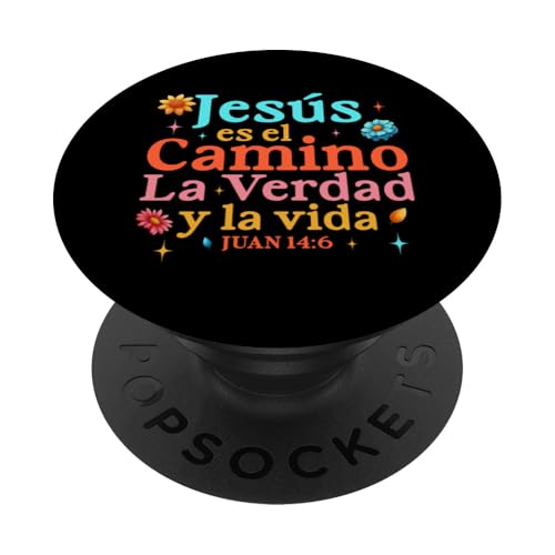 Jesus ist El Camino La Verdad Y La Vida Juan 14:6 Christian PopSockets Klebender PopGrip Jesus ist El Camino La Verdad Y La Vida Juan 14:6 Christian PopSockets Klebender PopGrip von Bible Reader Nuns Priests Worship Prayer Pastors