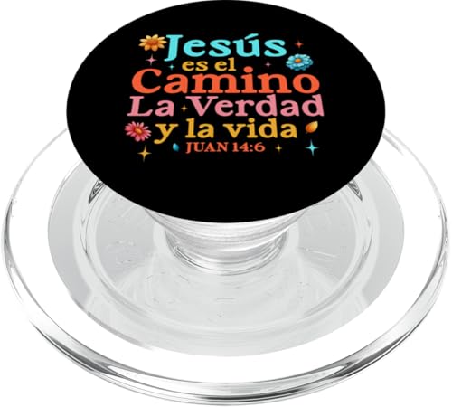 Jesus ist El Camino La Verdad Y La Vida Juan 14:6 Christian PopSockets PopGrip für MagSafe Jesus ist El Camino La Verdad Y La Vida Juan 14:6 Christian PopSockets PopGrip für MagSafe von Bible Reader Nuns Priests Worship Prayer Pastors