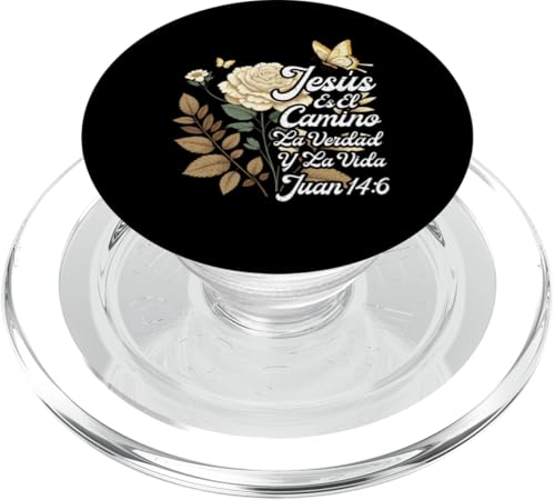 Jesus ist El Camino La Verdad Y La Vida Juan Christian PopSockets PopGrip für MagSafe Jesus ist El Camino La Verdad Y La Vida Juan Christian PopSockets PopGrip für MagSafe von Bible Reader Nuns Priests Worship Prayer Pastors
