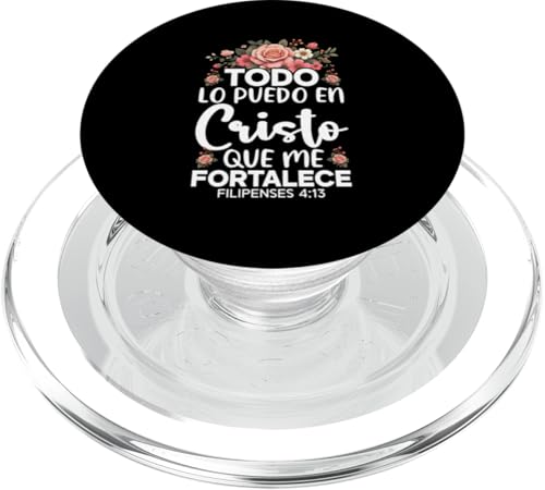 Todo Lo Puedo En Cristo Que Me Fortalece Christian Spanisch PopSockets PopGrip für MagSafe Todo Lo Puedo En Cristo Que Me Fortalece Christian Spanisch PopSockets PopGrip für MagSafe von Bible Reader Nuns Priests Worship Prayer Pastors