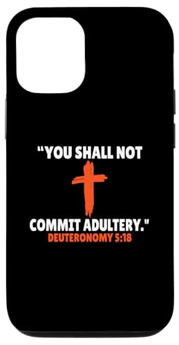 Deuteronomy 5:18 Bibelversen Schrift Hülle für iPhone 12/12 Pro Deuteronomy 5:18 Bibelversen Schrift Hülle für iPhone 12/12 Pro von + Bible Rise +