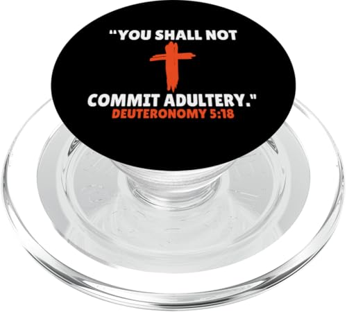 Deuteronomy 5:18 Bibelversen Schrift PopSockets PopGrip für MagSafe von + Bible Rise +