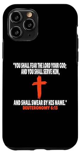 Deuteronomy 6:13 Bibelversen Schrift Hülle für iPhone 11 Pro Deuteronomy 6:13 Bibelversen Schrift Hülle für iPhone 11 Pro von + Bible Rise +