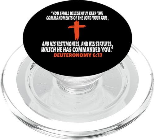 Deuteronomy 6:17 Bibelversen Schrift PopSockets PopGrip für MagSafe von + Bible Rise +